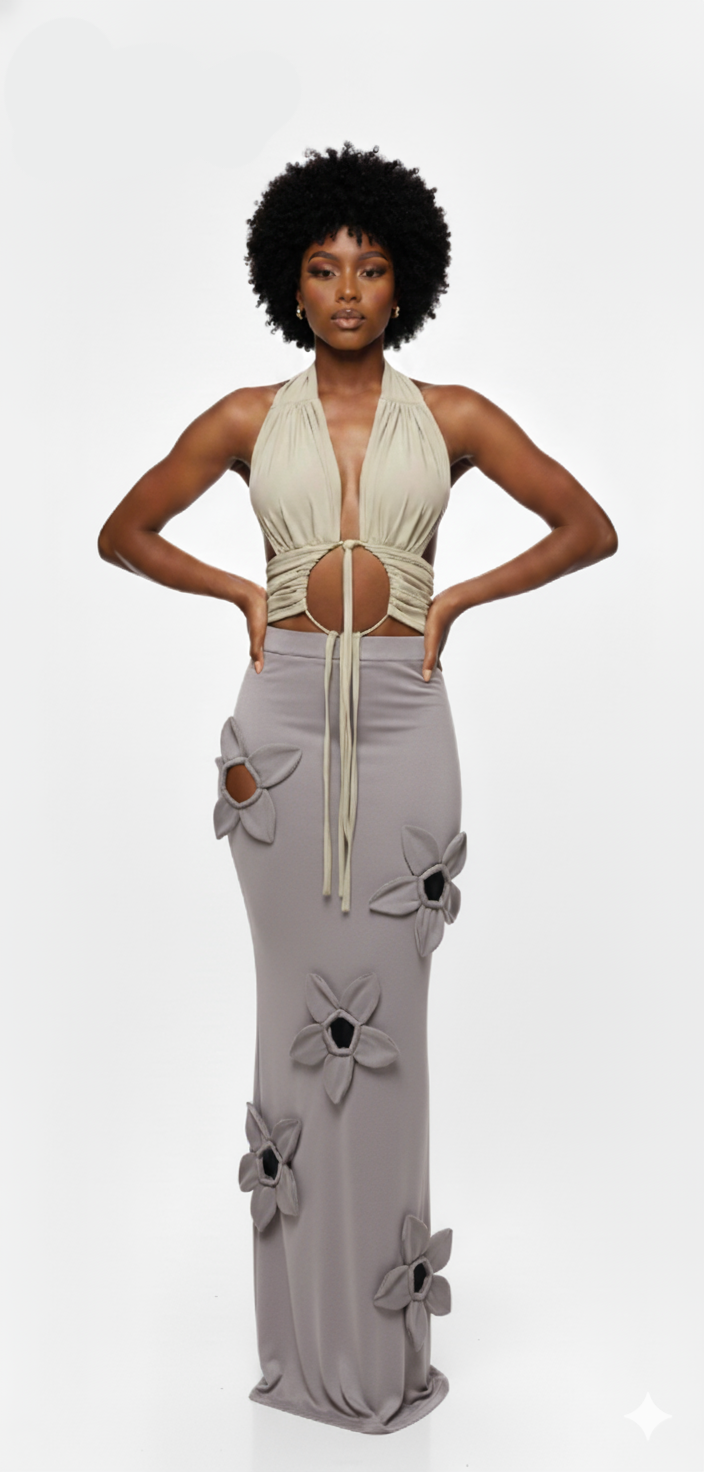 FLORA MAXI SKIRT